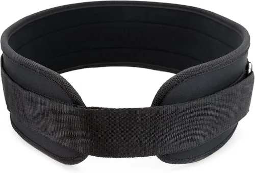 Vista 7 de Cinturón de neopreno para levantamiento de pesas, equipo de entrenamiento de fuerza, ideal para sentadillas, peso muerto y levantamiento de potencia