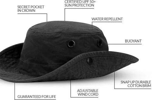Vista 3 de Tilley Sombrero Steve B Ivy para hombre