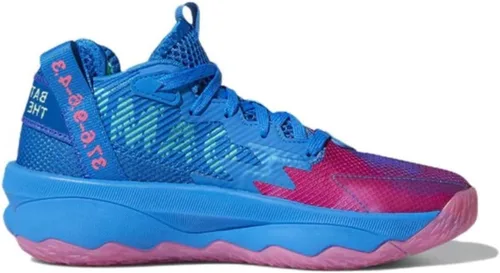 Vista 3 de Adidas Zapatos de baloncesto bajos Dame 8 para niños