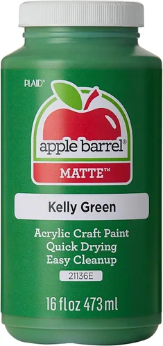 Vista 29 de Apple Barrel - Pintura acrílica, 16 onzas, color nuez moscada Nuez moscada marrón