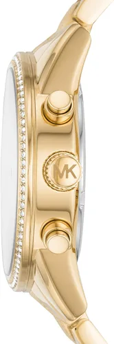 Vista 2 de Michael Kors Reloj RITZ para mujer tamaño de caja de 1457in movimiento cronógrafo de cuarzo correa de acero inoxidable Ritz