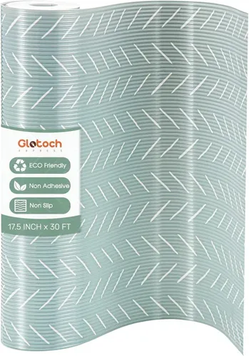 Vista 29 de Glotoch Forro Premium Antideslizante para Estantes, Forro de Cajón No Adhesivo, Revestimientos Impermeables para Armarios de Cocina, Cajón
