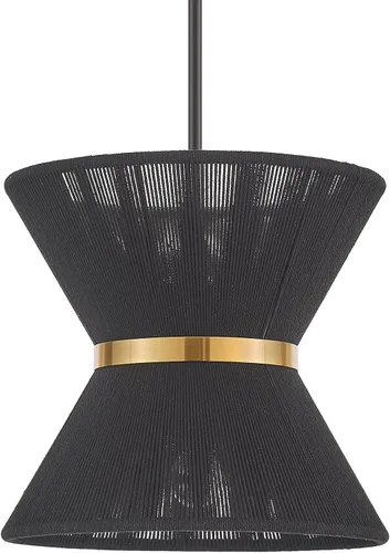 Vista 10 de Lámpara colgante bohemia tejida a mano, mini candelabro costero, moderno, ajustable, de transición, minimalista, accesorios de iluminación colgantes