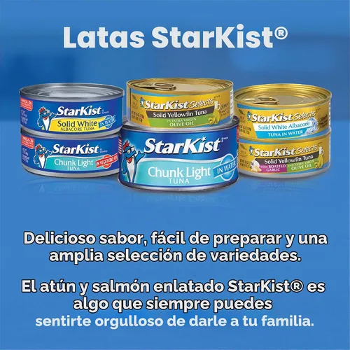 Vista 7 de StarKist Selects - Atún blanco blanco sin sal añadida, 4.5 onzas, paquete