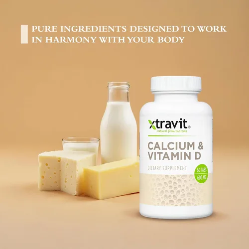Vista 9 de Suplemento de calcio y vitamina D, vitaminas naturales para hombres y mujeres, puede apoyar los huesos, la inmunidad y el estado de ánimo