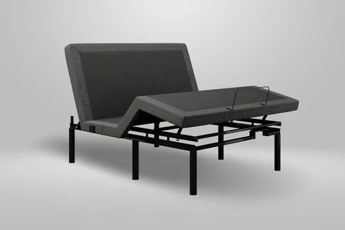 Vista 8 de iDealBed G4 Nova Colchón de espuma viscoelástica de lujo + cama ajustable personalizada 4i, soporte de alivio de presión, regulación de temperatura