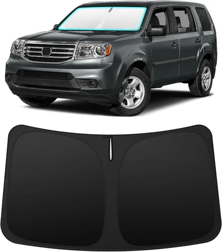 Vista 187 de INSAUTO Accesorios para parasol de parabrisas de ajuste personalizado para Acura RDX 2019-2026, parasol plegable para ventana delantera, reflector