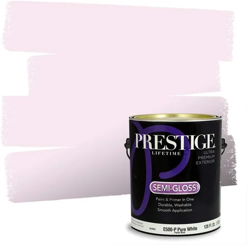 Vista 81 de Prestige Paints - Pintura exterior e imprimación en uno, 1 galón, plano, E500-P-A011GP