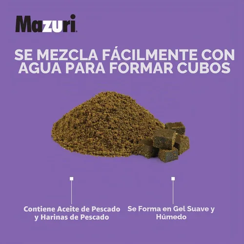 Vista 3 de Mazuri Alimento para tortugas acuáticas, gel fácil de servir, fórmula de agua dulce, bolsa de 8 onzas (8 onzas)