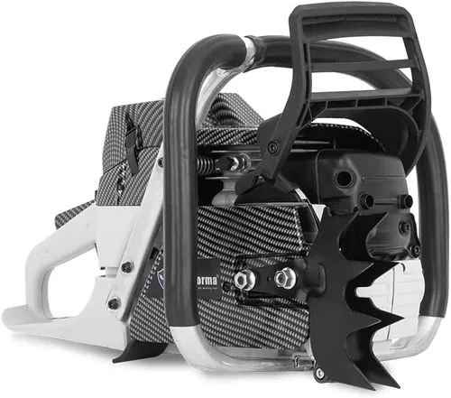 Vista 4 de Holzfforma Motosierra G372 PRO de 71cc con barra guía 72DL de 3/8 pulgadas.058 pulgadas 20 pulgadas y cadena de sierra envolvente alrededor