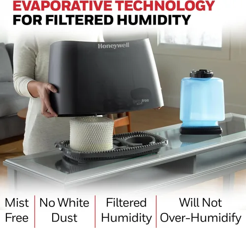 Vista 5 de Humidificador libre de gérmenes Honeywell Cool Mist