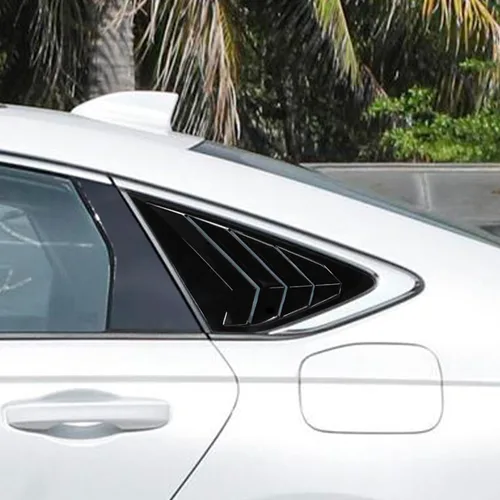 Vista 4 de Persianas de Ventana Lateral Trasera Compatibles para Honda Accord 2025 2026 Accesorios 2023 2024 Persianas de Ventana Estilo Deportivo para Accord