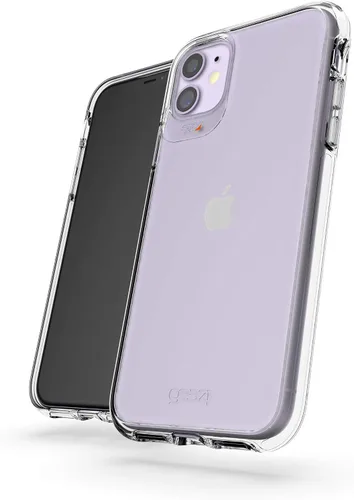 Vista 5 de ZAGG Gear4 Crystal Palace - Funda compatible con iPhone 11, protección avanzada contra impactos con tecnología D3O integrada, antiamarilleo, funda