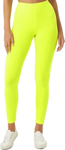 Vista 36 de sissycos - Leggings para mujer de los años 80 con estampado neón salpicado artístico, suaves como la seda y elásticas Splash abstracto