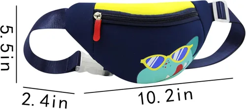 Vista 7 de AIBEARTY Bolso para niños y niñas con diseño de dinosaurio de unicornio de dibujos animados para viajes, senderismo, deportes, Dinosaur, talla única