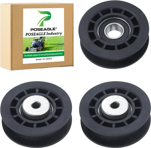 Vista 26 de 532196106 Husqvarna Polea tensora para Husqvarna 54" Z254f Z254 Deck Replaces 532197379 Craftsman 197379 196106 Idler Pulley for Husqvarna 54