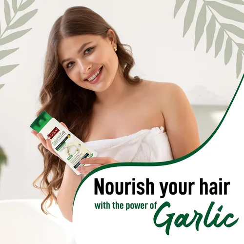 Vista 2 de BIOBLAS Champú de ajo – Crecimiento del cabello inodoro y sin perfume para hombres y mujeres – Aclarador para limpiar el cabello, raíces y cuero