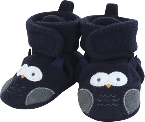 Vista 4 de Hudson Baby Baby-Girl's Animal Fleece Booties 2-Pack Socks