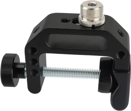 Vista 4 de CAMVATE Abrazadera C con rosca 5/8"-27 para micrófonos - 1189