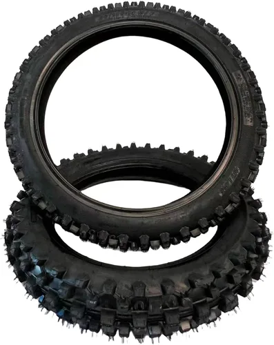 Vista 6 de QINGBY 80/100-12 3.00-12 Neumático Trasero 2.50-14 60/100-14 Neumático Delantero y Tubo Interior para SSR CRF70 CRF110 KLX110 TTR90 TTR110 PW80