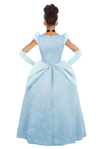 Vista 3 de Vestido de Disfraz Premium Cinderella de Disney para Niñas Multicolor