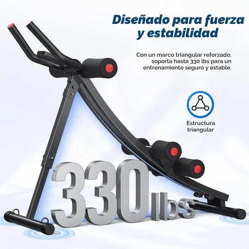 Vista 4 de MERACH Ab Machine, Ab Workout Equipment, Adjustable Ab Trainer Machine