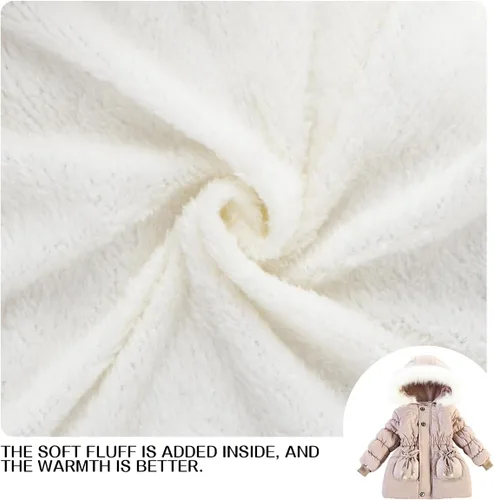 Vista 6 de Toddler Fleece Jackets Winter outerwear Coat For Baby Girl Sweater Clothes