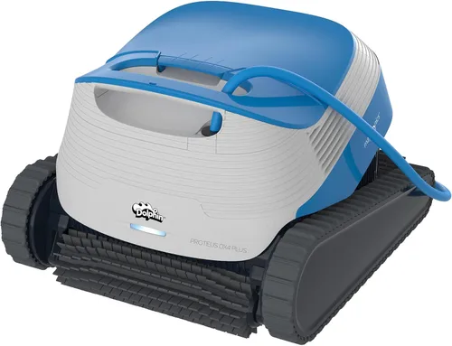 Vista 12 de Dolphin Proteus DX1 - Aspiradora robótica automática para piscinas, cepillo de limpieza activo, acceso a filtros de carga superior, ideal