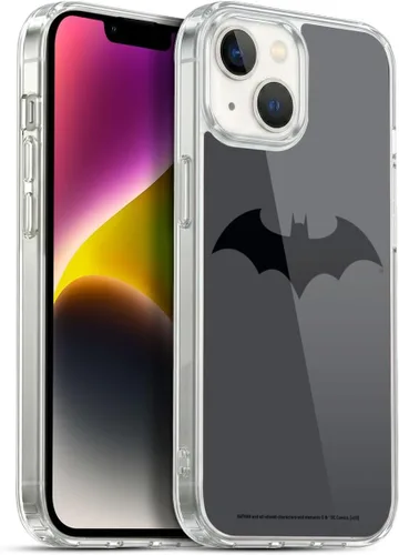 Vista 262 de Head Case Designs Funda de gel con licencia oficial de Batman DC Comics Bat Signal Logos [protección de grado militar] compatible con Apple iPhone 7