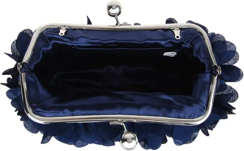 Vista 7 de JAMBHALA Bolsos de mano de noche con apliques florales, pequeños monederos de embrague para mujer