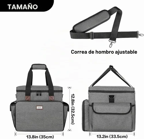Vista 6 de CURMIO Bolsa de transporte compatible con máquina de cóctel profesional Bartesian