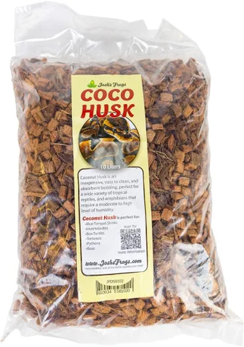 Vista 9 de Josh's Frogs Chips sueltos de cáscara de coco (25 litros)