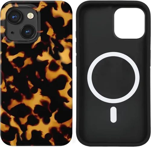 Vista 15 de uCOLOR Funda compatible con iPhone 15, 14 y 13 [probada en caídas de 8 pies] compatible con MagSafe – Fundas protectoras de lujo de la serie Mag