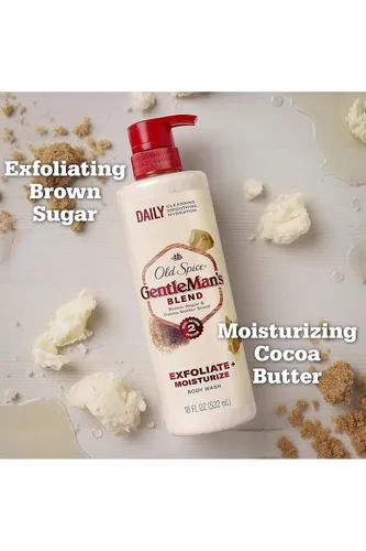 Vista 3 de Old Spice, Gel de baño Fiji con palmera, 18 onzas líquidas