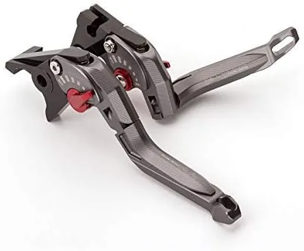 Vista 9 de FXCNC Racing 5D Texture Billet - Palancas de embrague de freno extensibles para Kawasaki Z250SL 16-17, NINJA 300R/Z300 13-17, NINJA 250R 00-12