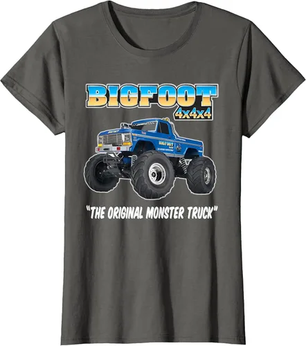 Vista 75 de Camiseta Monster Truck Gris asfalto