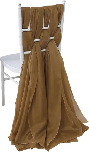 Vista 34 de Efavormart - Paquete de 5 bandas de gasa de alta calidad para silla, 22 x 78 pulgadas, amatista violeta, lazos para silla de diseño transparente