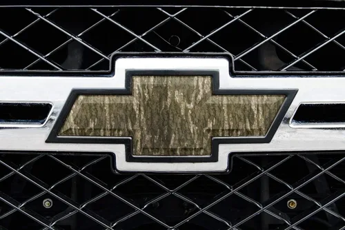 Vista 7 de Mossy Oak Graphics 14010-BI Break-Up Infinity Piel de emblema de auto, Blaze