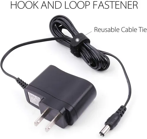 Vista 2 de Nueva fuente de alimentación del adaptador de corriente de 24V 1A AC/DC, negro