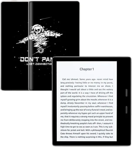 Vista 20 de MightySkins Skin compatible con Amazon Kindle Oasis 7" (9ª generación) – Naturaleza alterada Cubierta protectora de vinilo duradera y única