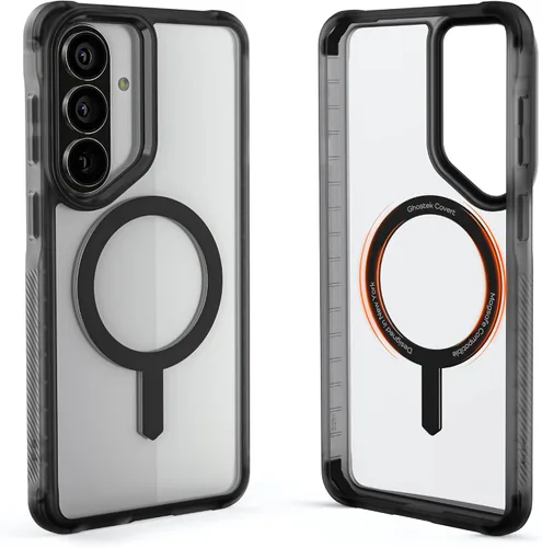 Vista 68 de Ghostek COVERT - Funda rosa para Galaxy Z Flip 4 para mujeres y niñas, protección completa de bisagra y parte trasera transparente, duradera