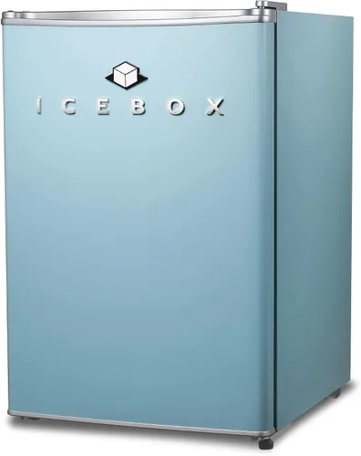 Vista 13 de ICEBOX IBMF4BLS - Mini refrigerador para dormitorio, refrigerador para el cuidado de la piel, enfriador portátil y calentador para maquillaje