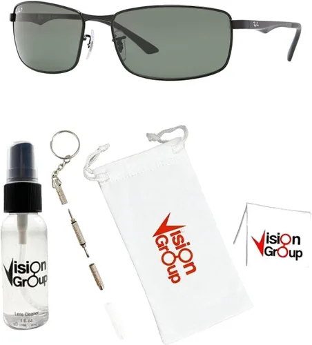 Vista 2 de Ray-Ban Paquete de lentes de sol RB3498 + accesorios de grupo Vision