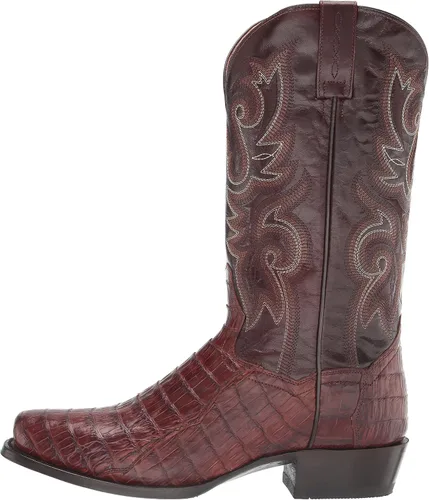 Vista 8 de Dan Post Boots Mens Bayou Square Toe Dress Boots Mid Calf - Brown