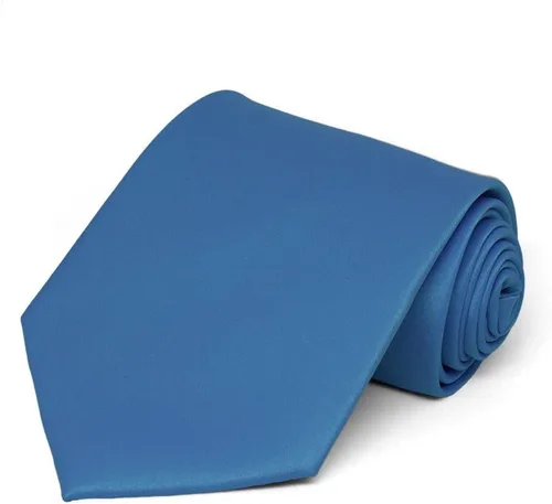 Vista 240 de tiemart Corbata de color sólido para hombre Longitud estándar