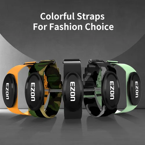 Vista 8 de C009Pro Heart Rate Monitor Chest Strap with BLE 5.1& ANT+,HR Monitor Chest Sensor,Up to 400H Battery Life,Sitable for Running Cycling Gym,Compatible