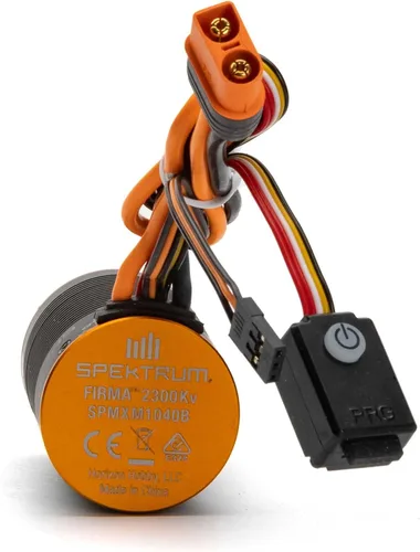 Vista 4 de Spektrum Firma 2 en 1 motor de orugas sin escobillas/ESC: 2300Kv, SPMXSEM1040B