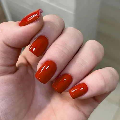 Vista 58 de Modelones Uñas postizas cuadradas cortas, color blanco y rosa, 32