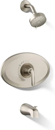 Vista 13 de Kohler K-TS21948-4G-BL Remodel Rite-Temp - Kit de molduras para bañera y ducha, 1.75 GPM, negro mate