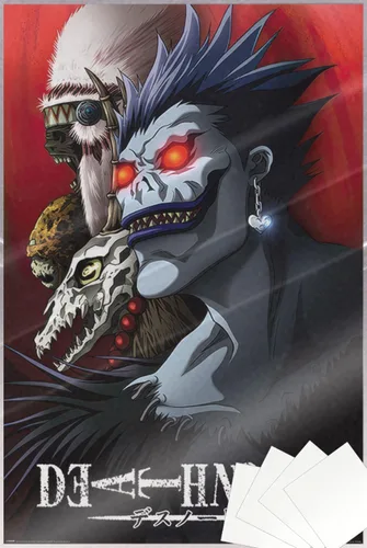 Vista 8 de POSTER STOP ONLINE Death Note - Manga Anime TV Show Poster (Shinigami) (Size: 24" x 36") (Laminated Poster)